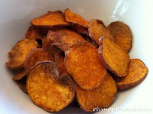 sweet potato chips